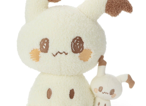 Load image into Gallery viewer, Takara Tomy Pokemon Soft Plush Toy Pokepeace Basic Mimikyu with mini Plush Ver
