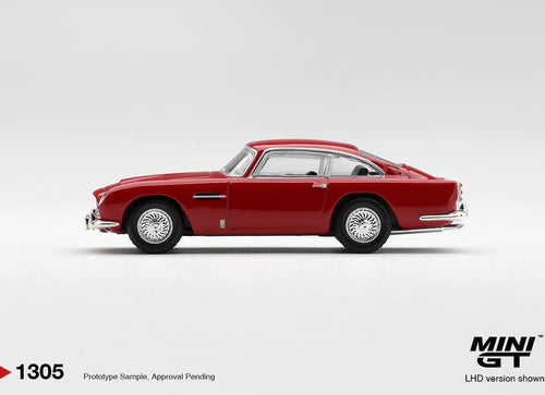 Load image into Gallery viewer, (Pre-order) Mini GT #1305 Aston Martin DB5 Fiesta Red RHD Diecast Model Car
