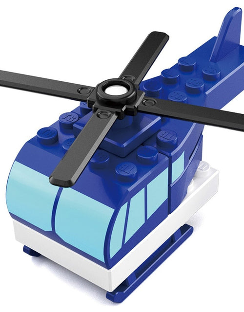 Load image into Gallery viewer, Takara Tomy Tomica Plarail Blocks Helicopter set
