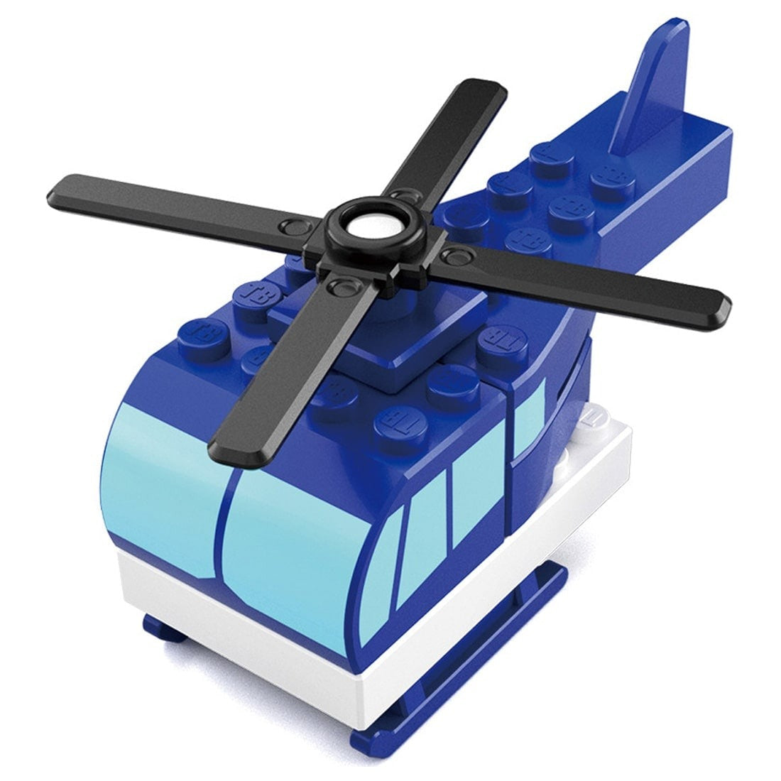 Takara Tomy Tomica Plarail Blocks Helicopter set