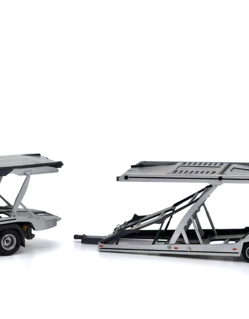 Load image into Gallery viewer, (In Stock) Tiny City - Mercedes-Benz Actros MP5 Transporter (Silver) Model car
