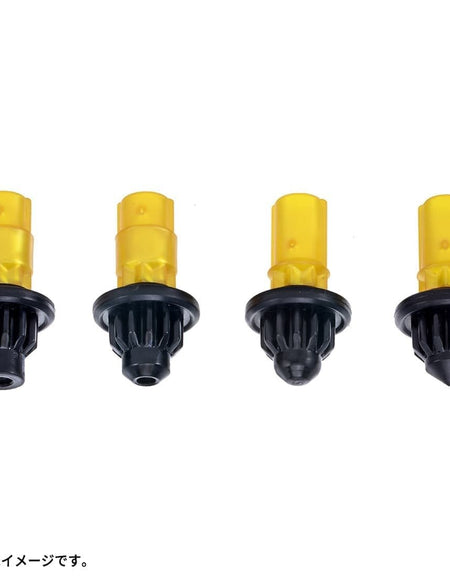 Takara Tomy App Exclusive: BEYBLADE X BX-00 Bit Set F/T/B/N Gold x Black Parts