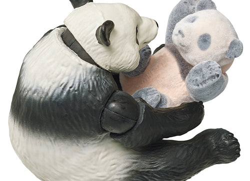 Load image into Gallery viewer, Takara Tomy Ania AL-27 Giant Panda Parent and Child Animal Figure
