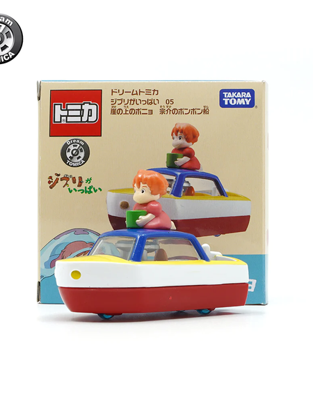 Takara Tomy Dream Tomica Studio Ghibli 05 Ponyo on the Cliff Die-cast Car