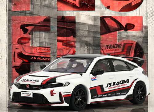 Load image into Gallery viewer, (Pre-order) INNO64 1/64 HONDA CIVIC (FL5) J'S RACING Diecast Model Car
