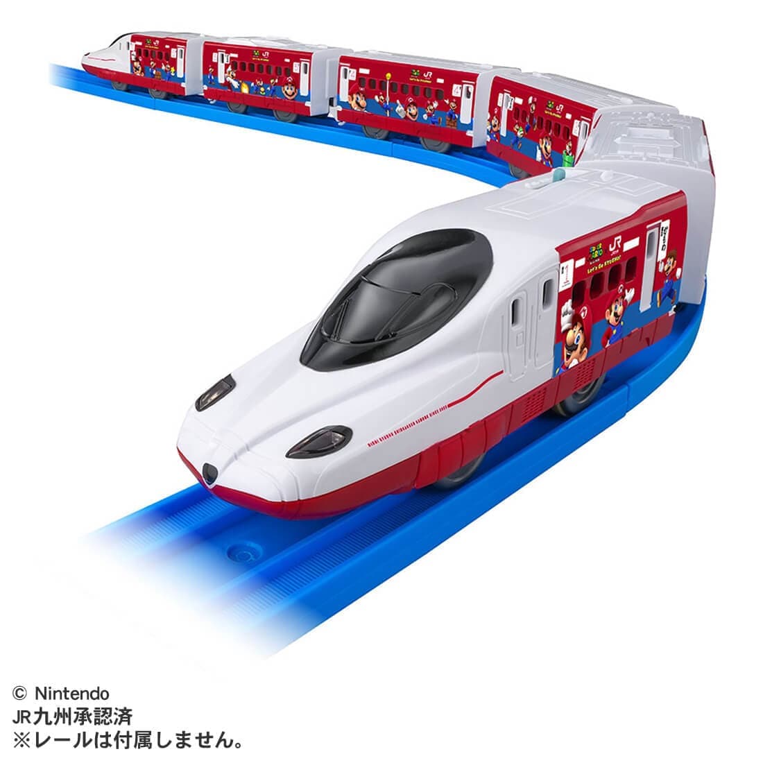 Takara Tomy PLARAIL JR Kyushu Super Mario Train Nishi-Kyushu Shinkansen Seagull