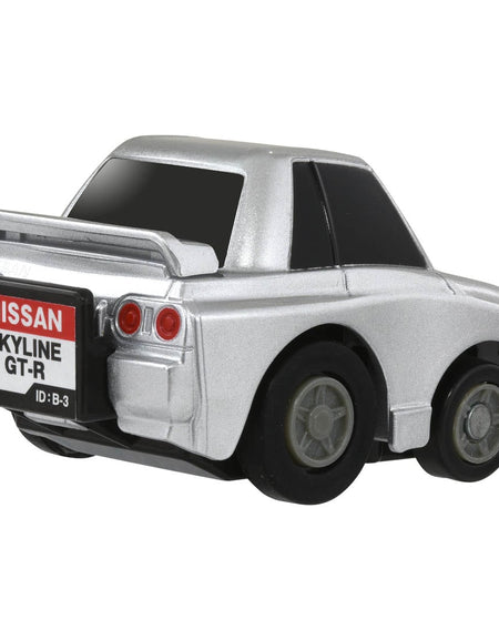Takara Tomy Tomica ChoroQ Pull Back Diecast e-02 Nissan Skyline GT-R (R32)