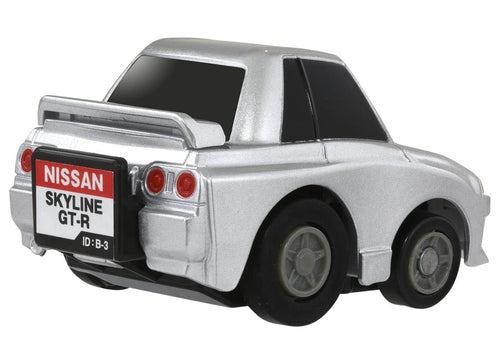 Load image into Gallery viewer, Takara Tomy Tomica ChoroQ Pull Back Diecast e-02 Nissan Skyline GT-R (R32)
