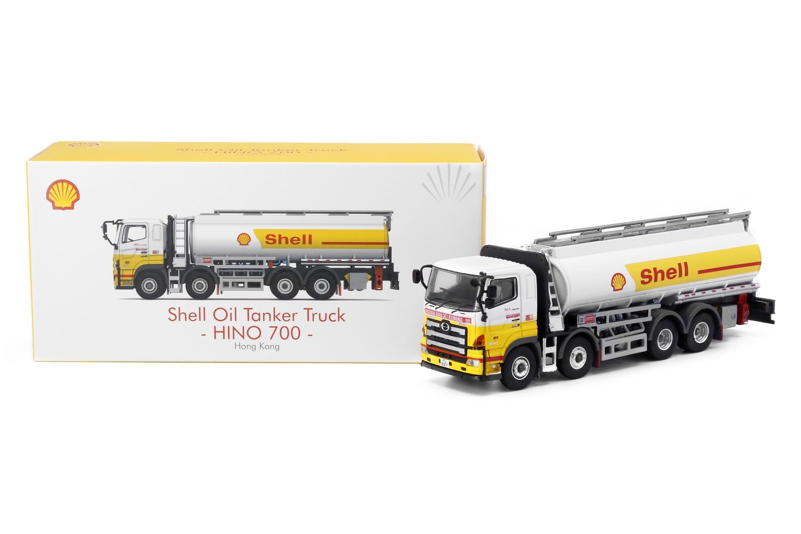 Tiny City 179 Die-cast Model Car - HINO 700 Shell Oil Tanker Truck