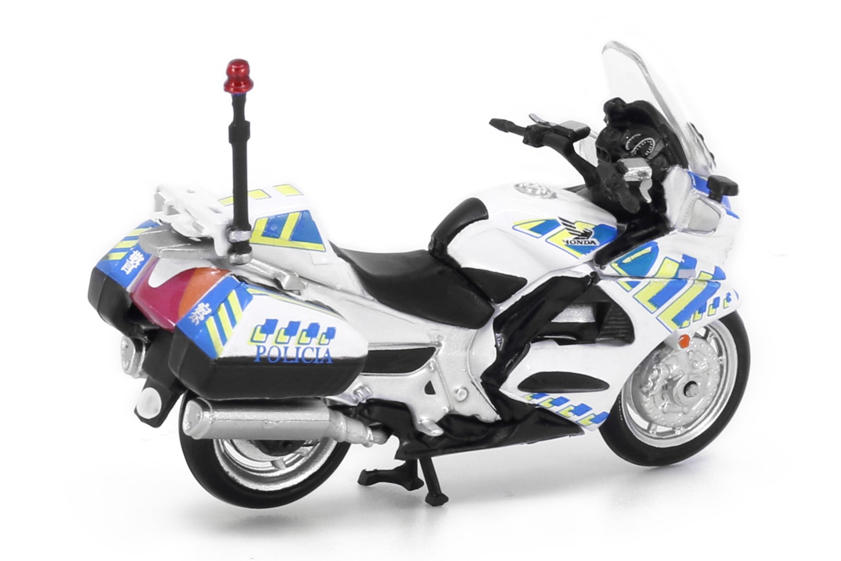 Tiny City MC15 Die-cast Model Car - Honda ST 1300 Macau Police Motor Bike