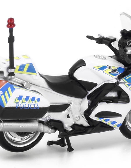 Tiny City MC15 Die-cast Model Car - Honda ST 1300 Macau Police Motor Bike