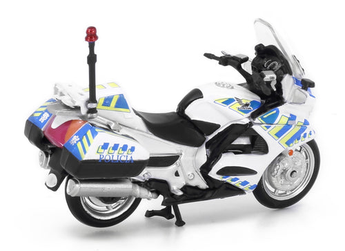 Load image into Gallery viewer, Tiny City MC15 Die-cast Model Car - Honda ST 1300 Macau Police Motor Bike
