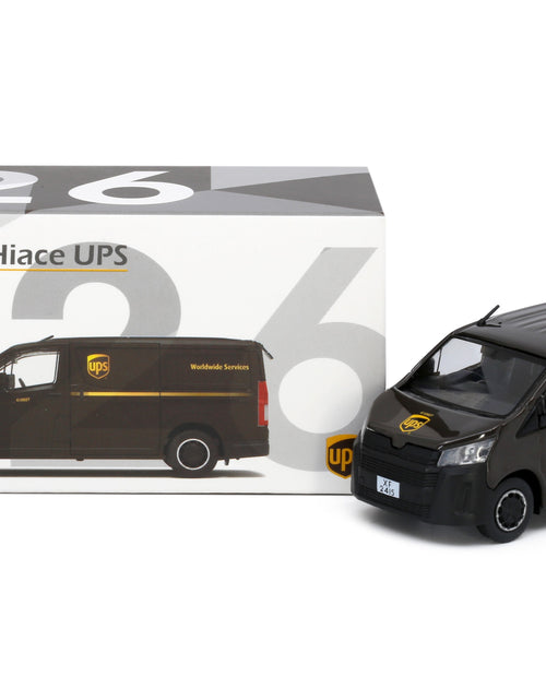 Load image into Gallery viewer, Tiny City #126 1:64 Die-cast Model Car - Toyota Hiace H300 UPS
