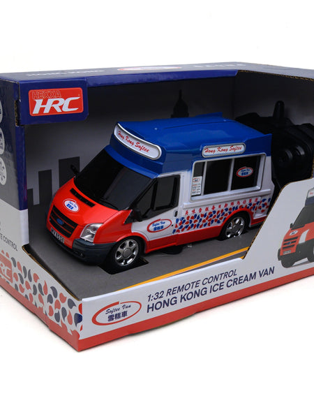 TINY x HRC 1/32 RC Remote Control Car - Hong Kong Ice Cream Van Sound Light up
