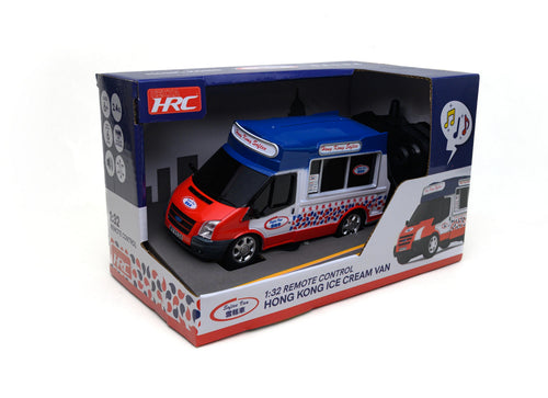 Load image into Gallery viewer, TINY x HRC 1/32 RC Remote Control Car - Hong Kong Ice Cream Van Sound Light up
