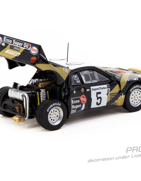 Tarmac Works 1/64 Lancia 037 Rally Rally Catalunya 1985 Diecast Car