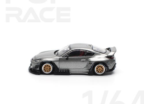 Load image into Gallery viewer, POPRACE 1/64 PANDEM GR86 - SILVER (NEW TOOLING) Model Car
