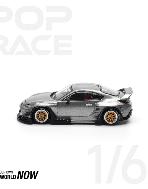 Load image into Gallery viewer, POPRACE 1/64 PANDEM GR86 - SILVER (NEW TOOLING) Model Car
