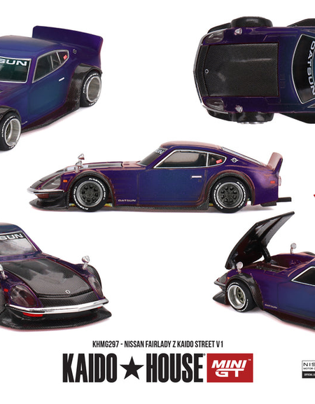(Pre-order) Mini GT x Kaido House Nissan Fairlady Z Kaido Street V1 #KHMG297