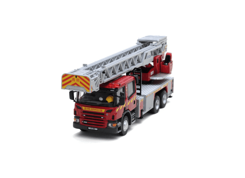 Load image into Gallery viewer, Tiny City Die-cast Model Car 1/76 - Scania HKFSD Turntable Ladder 55M (F132)
