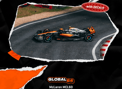 Load image into Gallery viewer, Tarmac Works 1/64 McLaren MCL60 British Grand Prix 2023 Lando Norris
