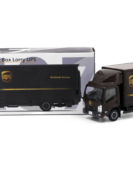 Tiny City 137 Die-cast Model Car -1/64 ISUZU N Series Box Lorry UPS