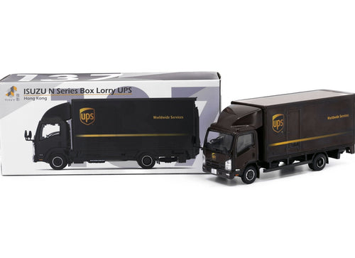 Load image into Gallery viewer, Tiny City 137 Die-cast Model Car -1/64 ISUZU N Series Box Lorry UPS

