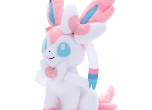 Load image into Gallery viewer, Takara Tomy Arts I Choose You! Pokemon Get Soft Toy Plush Nymphia Sylveon 20cm

