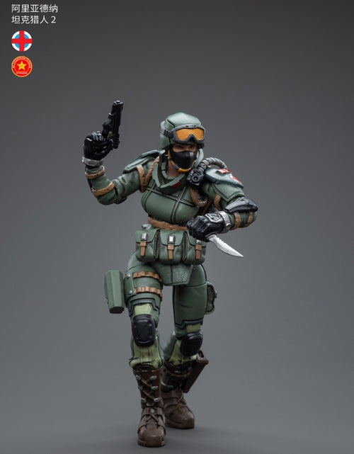 Load image into Gallery viewer, JOYTOY x Corvus Belli Infinity 1:18 Ariadna Tankhunter Regiment 2 Action Figure
