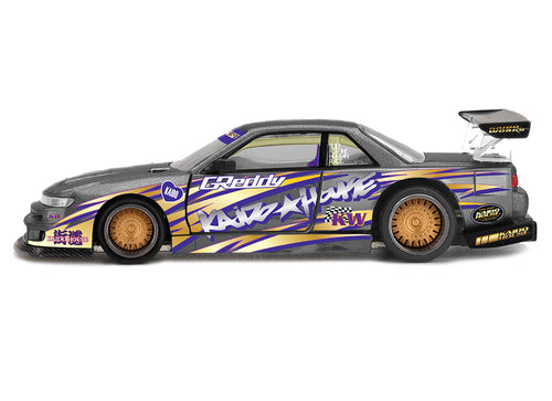 Load image into Gallery viewer, Kaido House X Mini GT Nissan Silvia S13-R KAIDO DRIFT V1 #KHMG235
