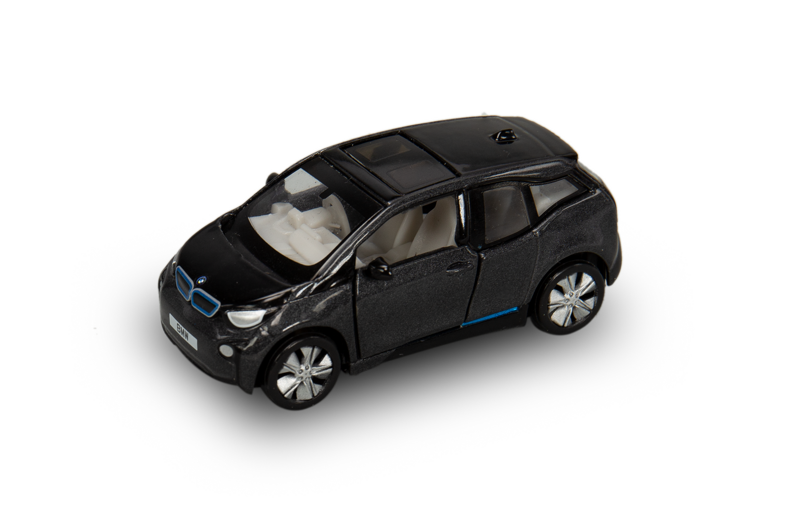 Tiny Hong Kong City 116 Diecast Model Car BMW 5 i3 Black Toy Car