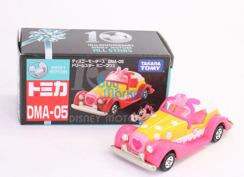 Load image into Gallery viewer, Takara TOMY Tomica Disney Motors DMA-05 Dream Star Minnie All Stars Diecast Toy
