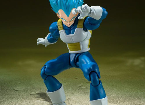 Load image into Gallery viewer, Bandai S.H.Figuarts Dragon Ball Super Saiyan God Vegeta Unwavering Saiyan Pride
