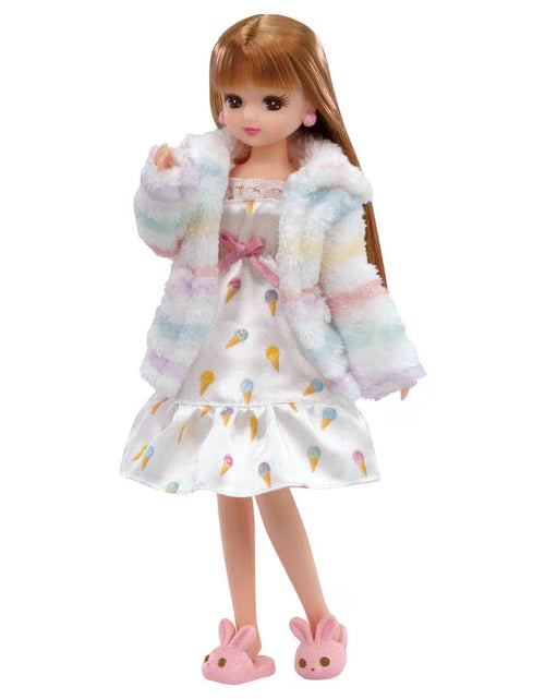 Load image into Gallery viewer, Takara Tomy Licca Chan Doll Clothes LW-06 Softness Room Wear (NO DOLL)
