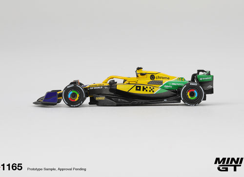Load image into Gallery viewer, (Pre-order) MINI GT #1165 McLaren MCL38 #81 Oscar Piastri 2024 F1 2024 Monaco GP
