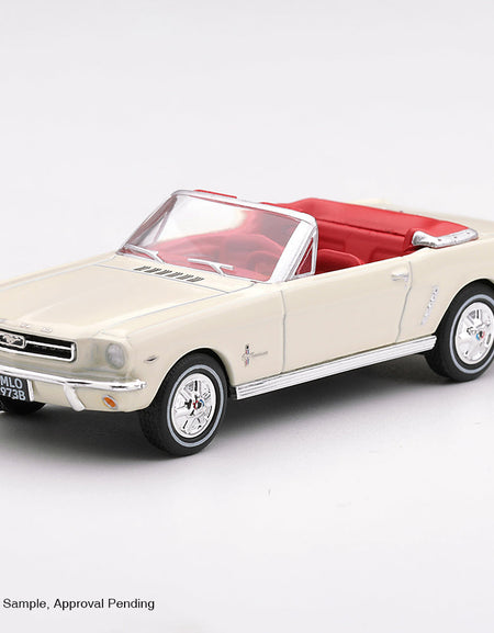 (Pre-order) Mini GT #928 007 Ford Mustang convertible 1964  “Goldfinger” Car
