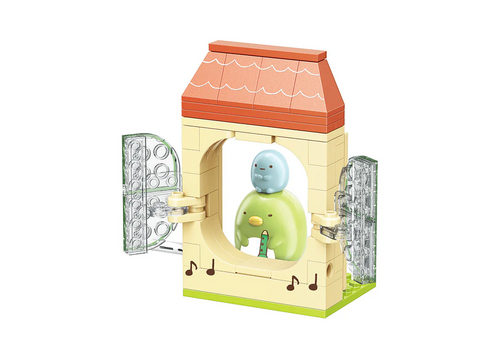 Load image into Gallery viewer, Qman Keeppley Sumikko Gurashi Penguin' s windows Building Block Set
