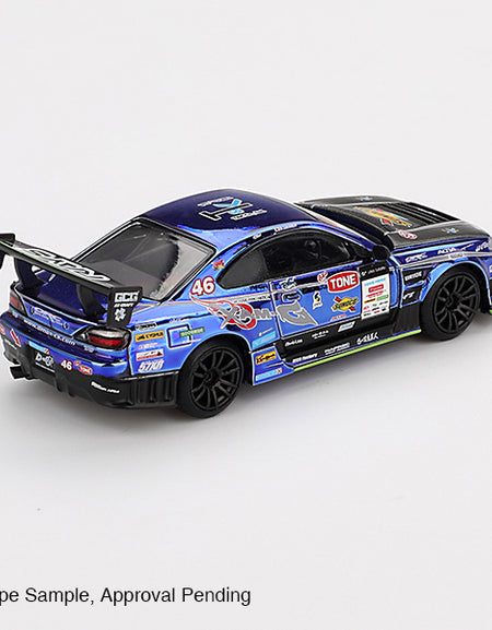 Mini GT #857 Nissan Silvia (S15) #46  D-MAX Racing 2023 D1 Grand Pix