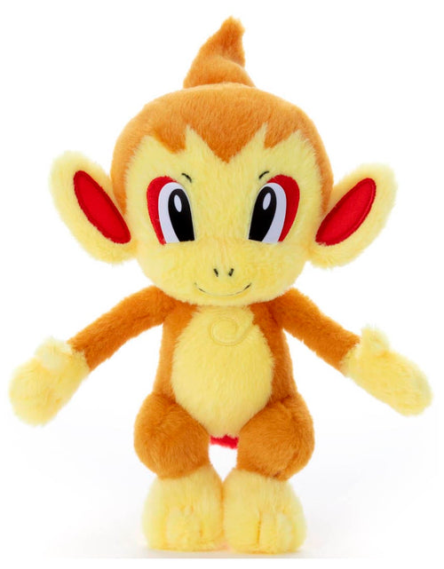 Load image into Gallery viewer, Takara Tomy Pokemon Soft Plush Toy - Pokemon Collection Chimchar 22cm
