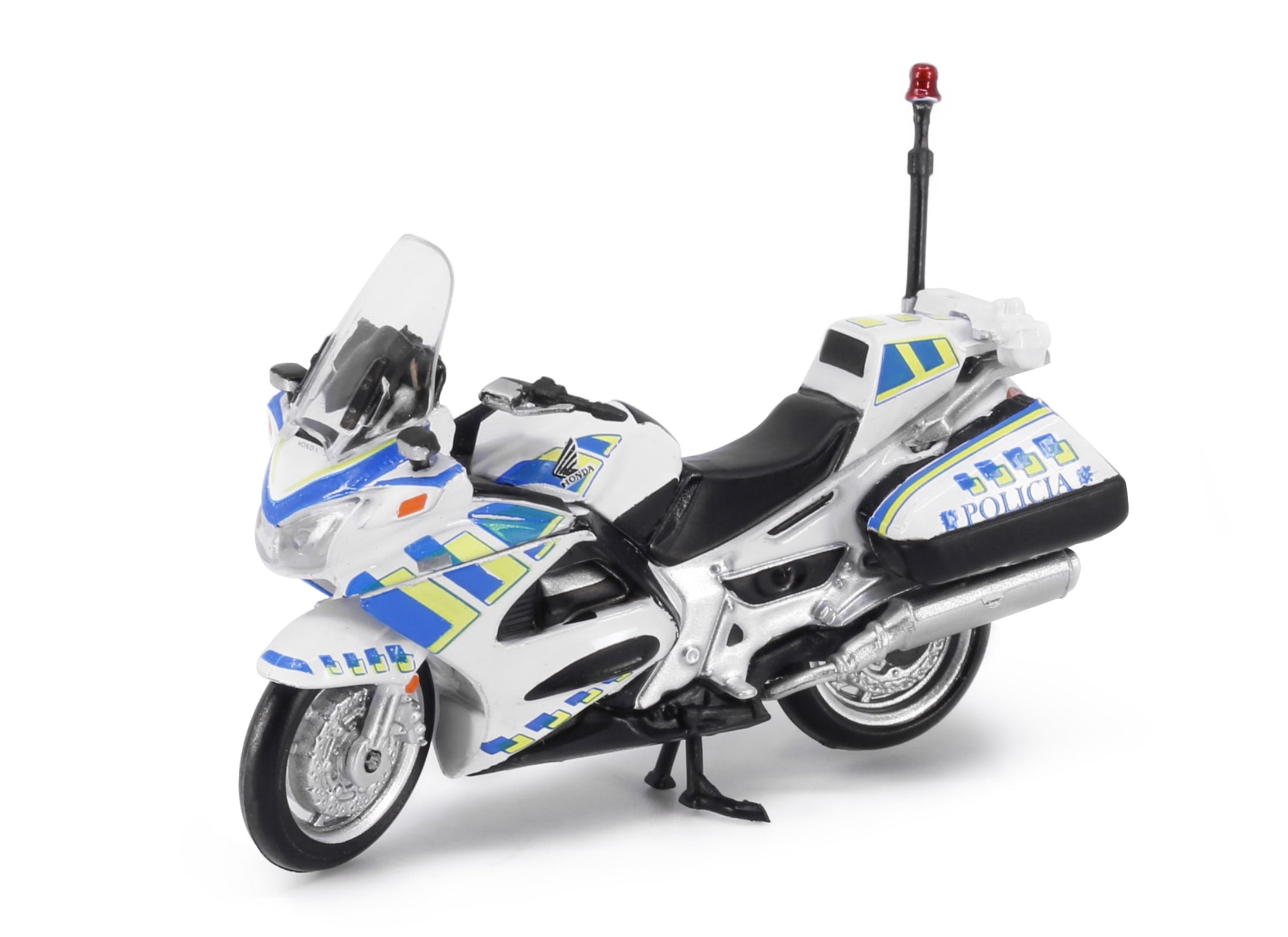 Tiny City MC15 Die-cast Model Car - Honda ST 1300 Macau Police Motor Bike