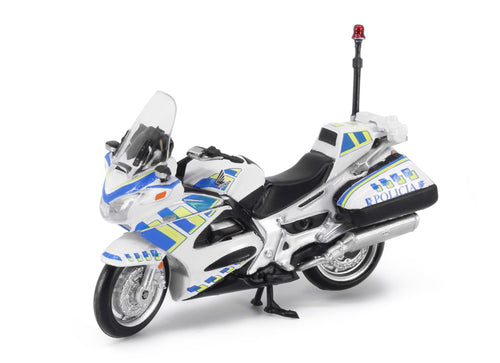 Load image into Gallery viewer, Tiny City MC15 Die-cast Model Car - Honda ST 1300 Macau Police Motor Bike
