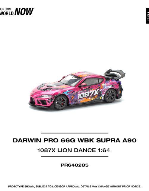 Load image into Gallery viewer, POPRACE 1/64 DARWIN PRO 66G WBK SUPRA (A90) - 1087X LION DANCE
