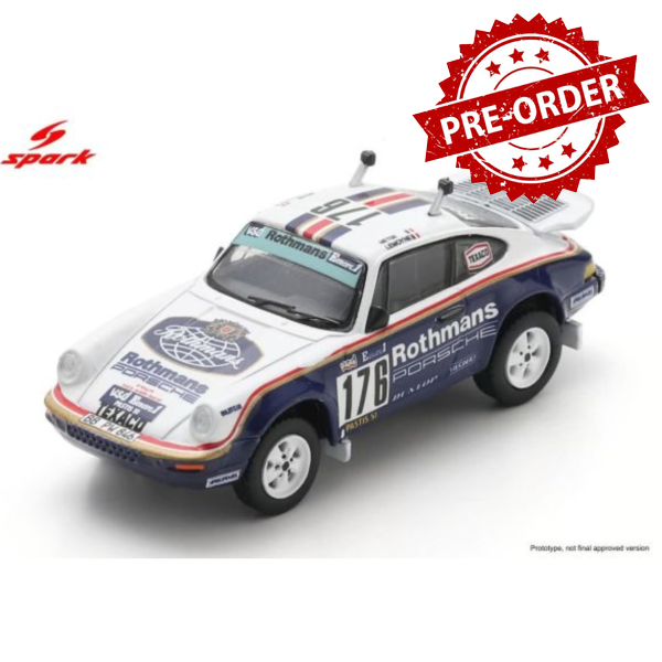 (Pre-order) Spark Porsche 953 No.176 Winner Paris-Dakar Rally 1984 R. Megte