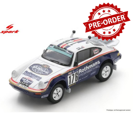 (Pre-order) Spark Porsche 953 No.176 Winner Paris-Dakar Rally 1984 R. Megte