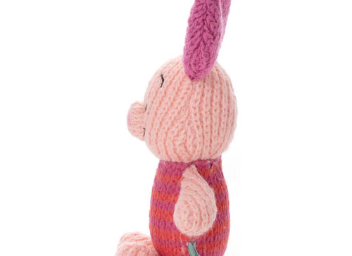 Load image into Gallery viewer, Takara Tomy Toy Plush Disney Knit Plush Winnie the Pooh Piglet S Size
