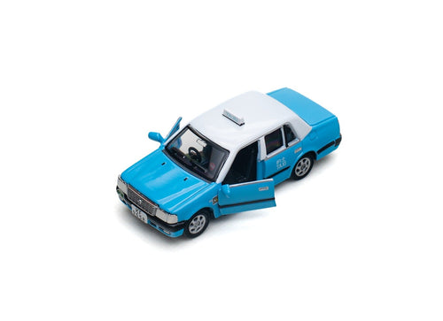 Load image into Gallery viewer, Tiny City PTV09 Die-cast Model Car 1/64 Toyota Crown Comfort Blue Taxi KF9658
