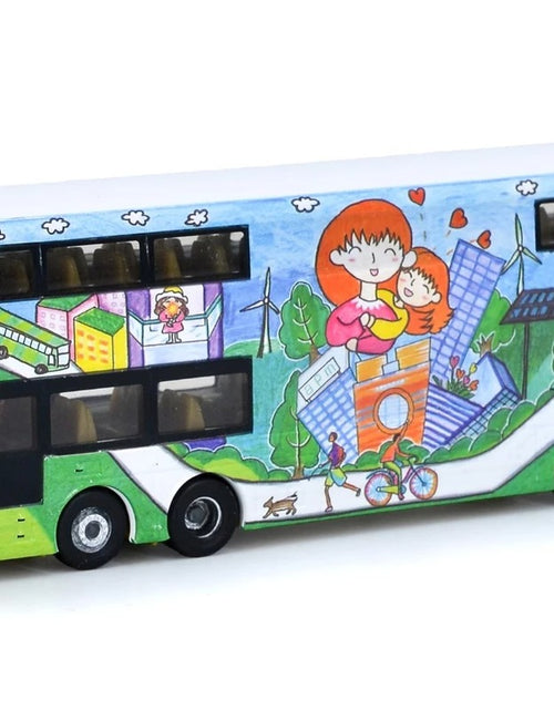 Load image into Gallery viewer, Tiny City Die-cast Model Car - KMB VOLVO B8L WRIGHT Go Green, Anderson (213X)
