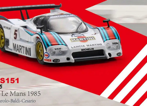 Load image into Gallery viewer, (Pre-order) Sparky 1/64 Lancia LC2 No.5 7th Le Mans 1985 Diecast Model Car
