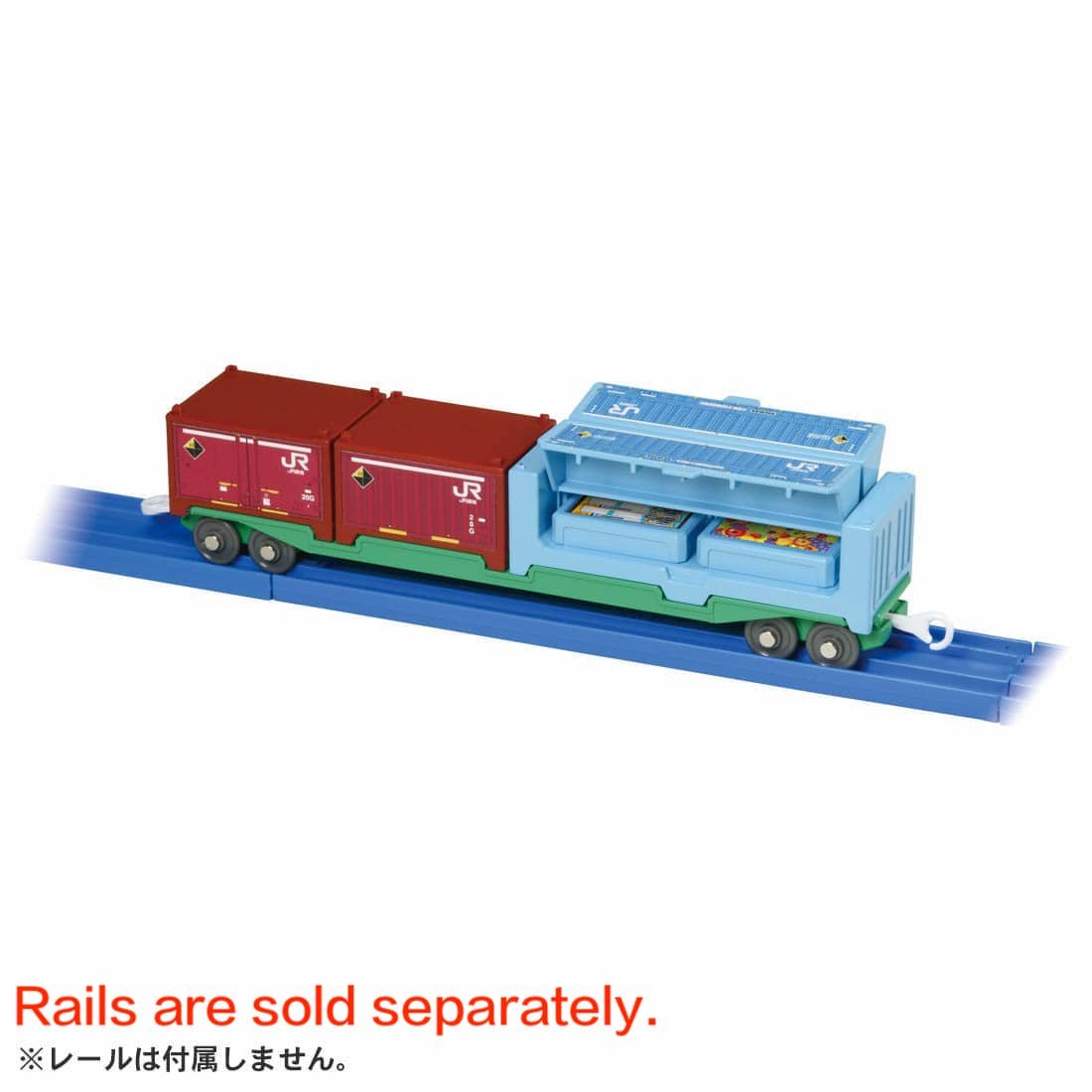 Takara Tomy Plarail Toy Train Series - S-38 Long Container Train