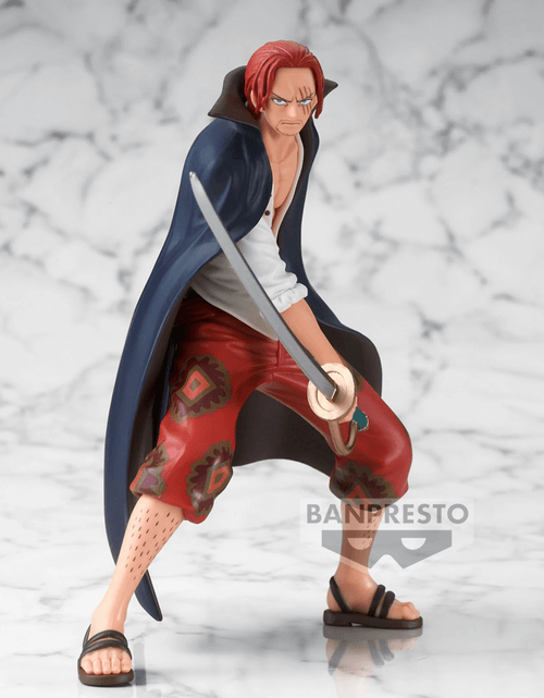 Load image into Gallery viewer, Banpresto One Piece Film Red - DXF Posing - Shanks PVC Statue Figure
